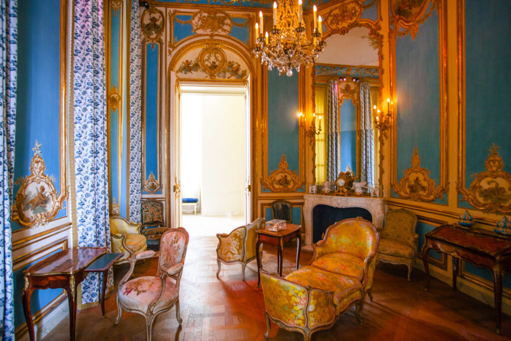 ナポレオン3世の居室。ルーヴル美術館の展示のひとつ。